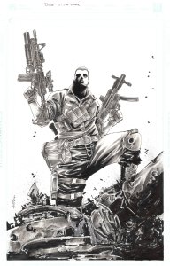DUKE #1 (Unpublished) Issue 1 Page Cover Comic Art